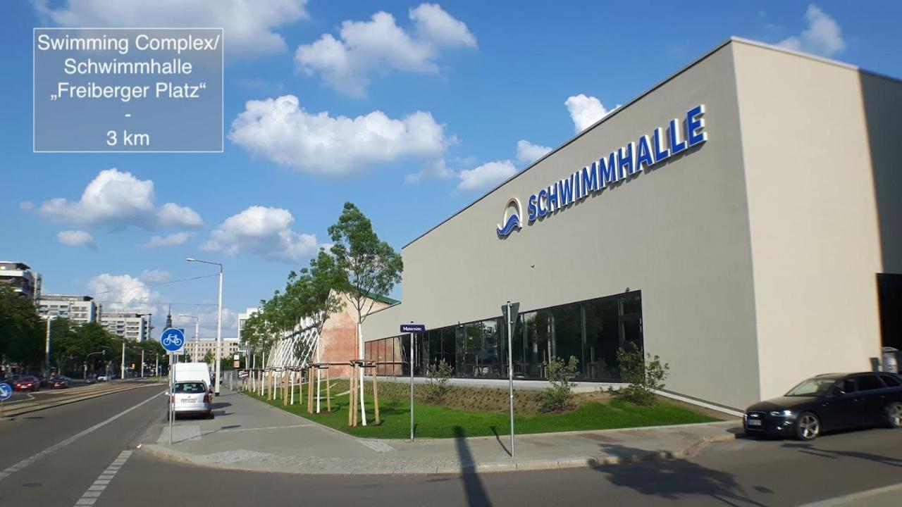 Gemutliche Oase - Tv, Beamer, Kuche Fur 4 Personen Apartamento Dresde Exterior foto